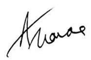 Signature for Andy Thomas